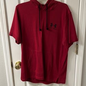 Under Armour short sleeve hoodie